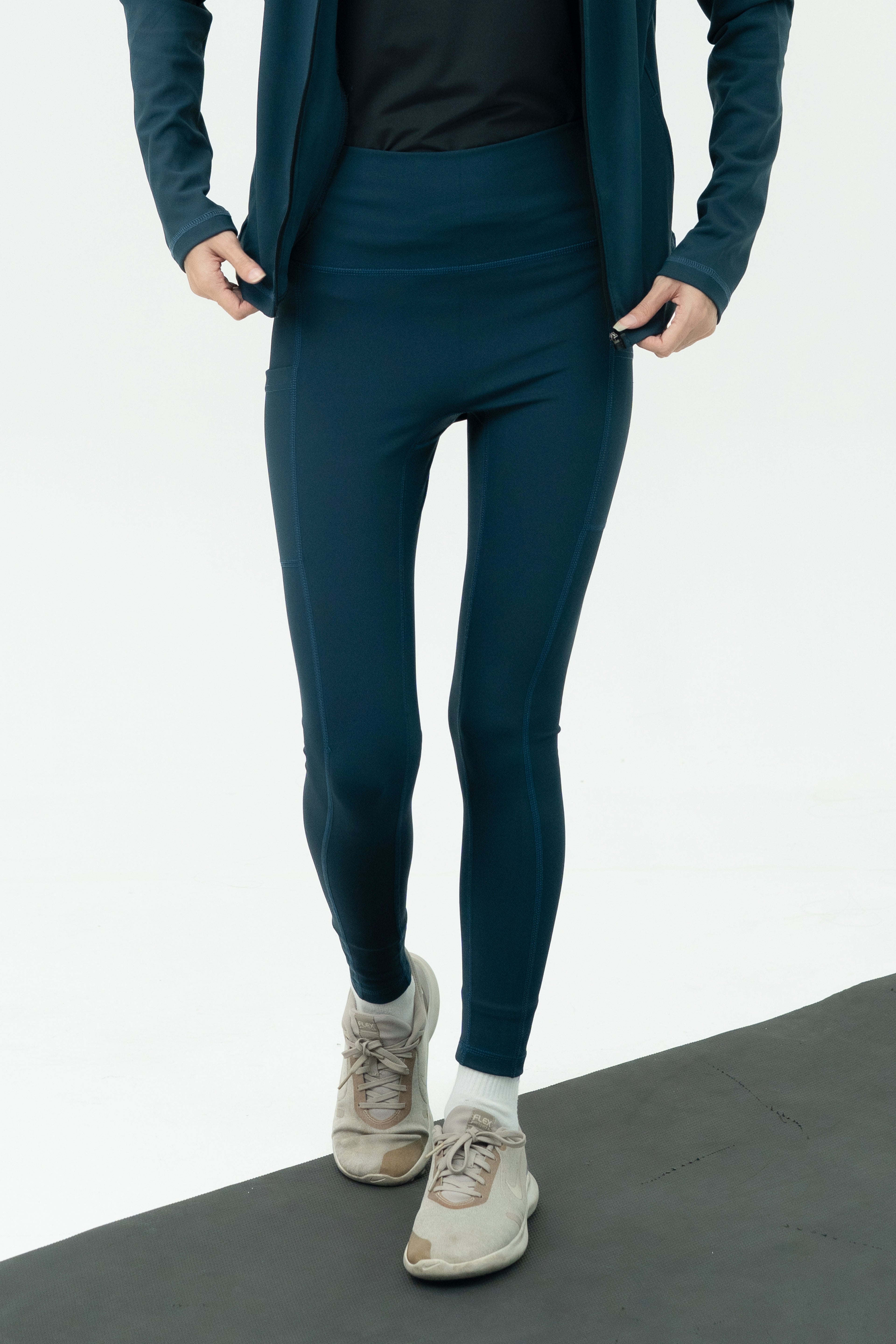 Ethereal Soft Leggings - Straight Belt