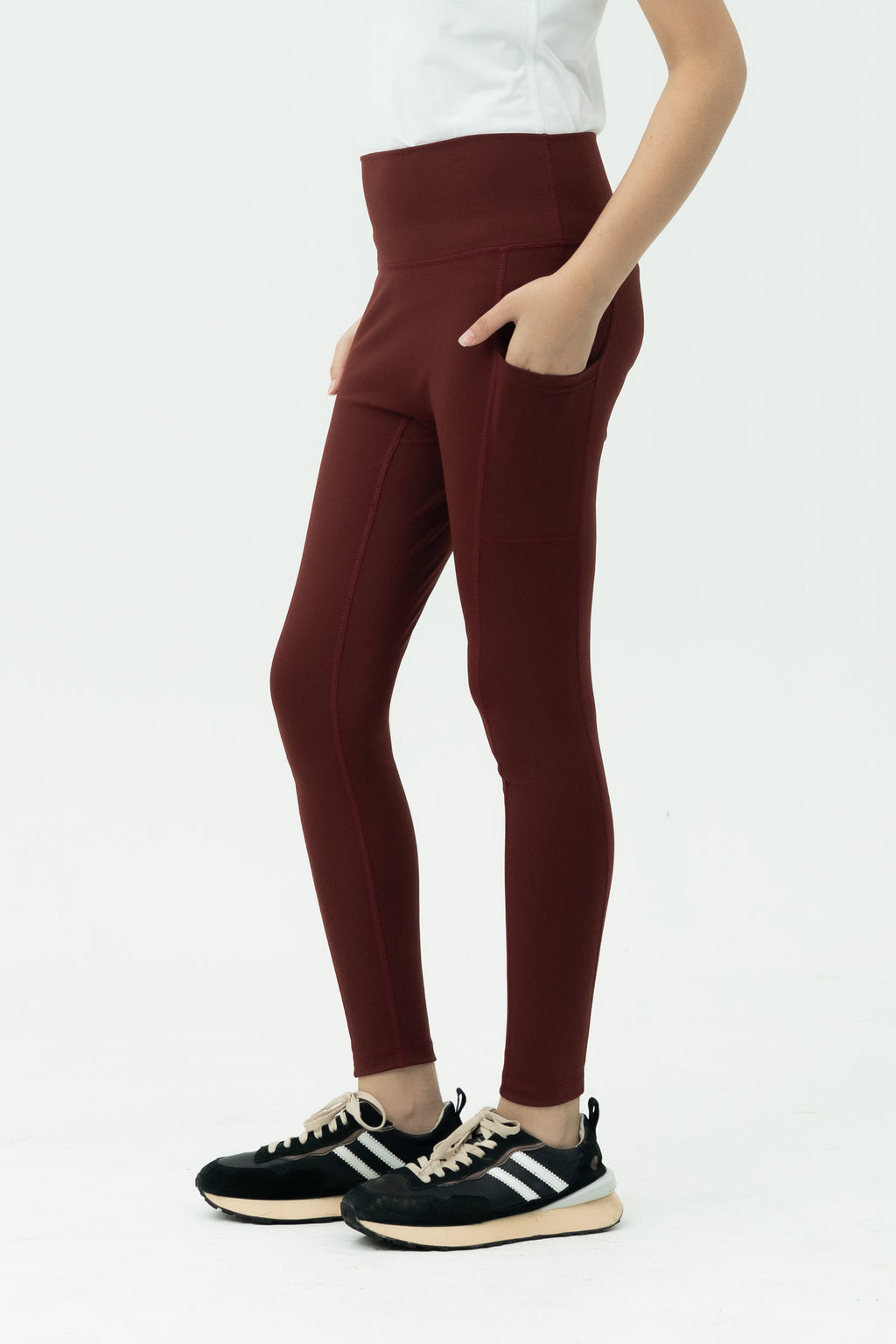 Ethereal Soft Leggings - Straight Belt