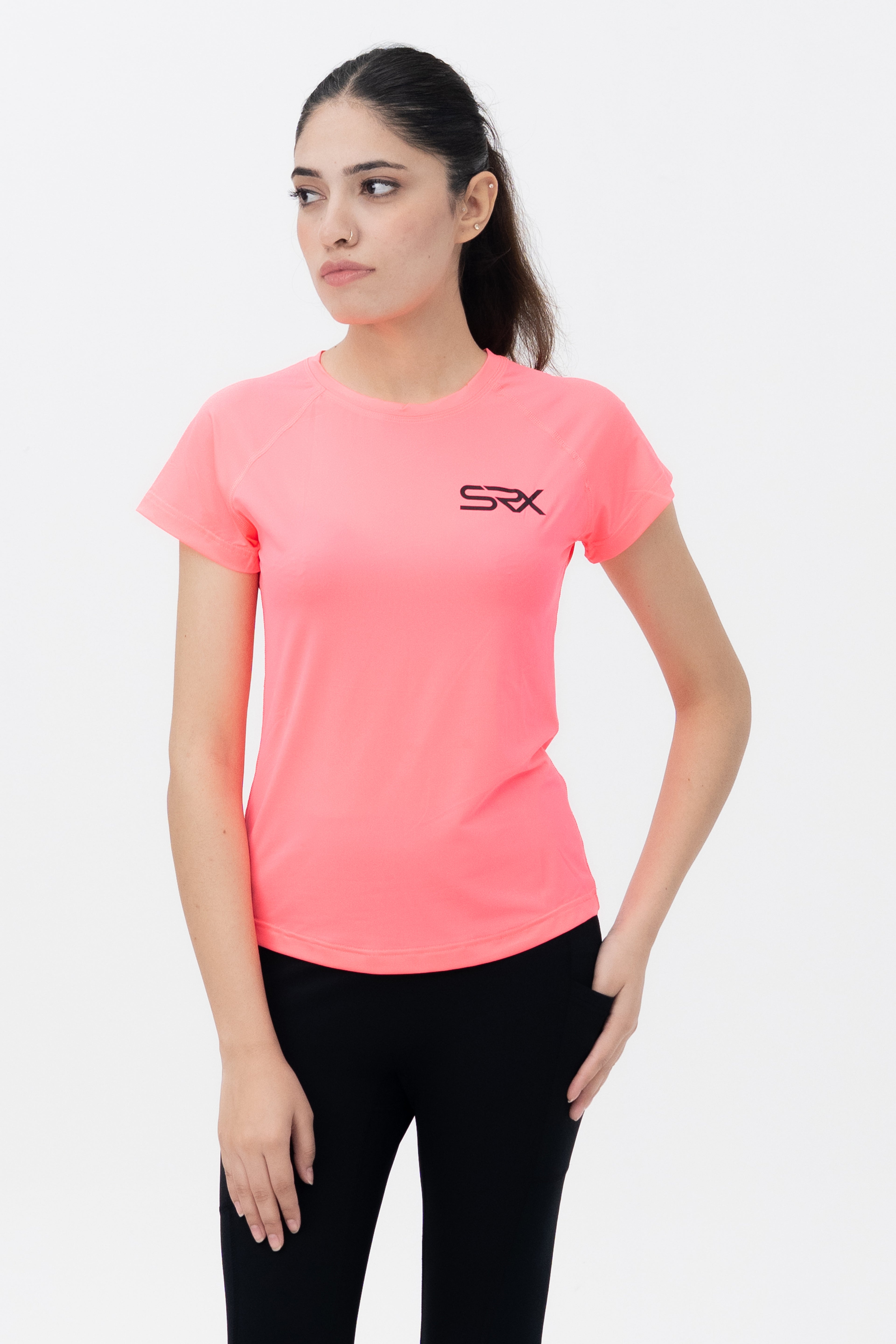Slim Fit T-Shirt - Neon Pink